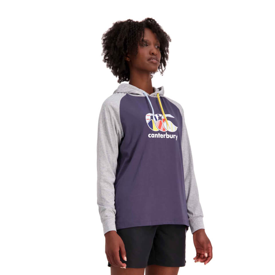 Womens Uglies Hooded Long Sleeve T-Shirt in Grey