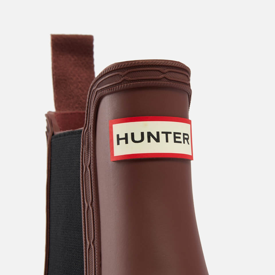 Hunter Commando Rubber Chelsea Boots