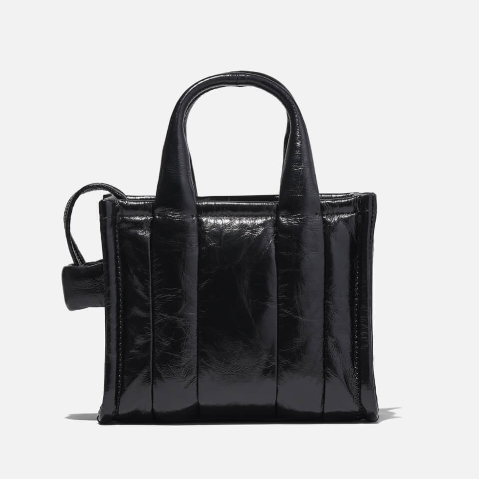 Marc Jacobs The Micro Tote Crinkle Leather Bag