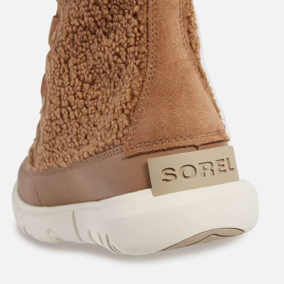 Sorel Explorer II Joan Faux Shearling and Leather Boots