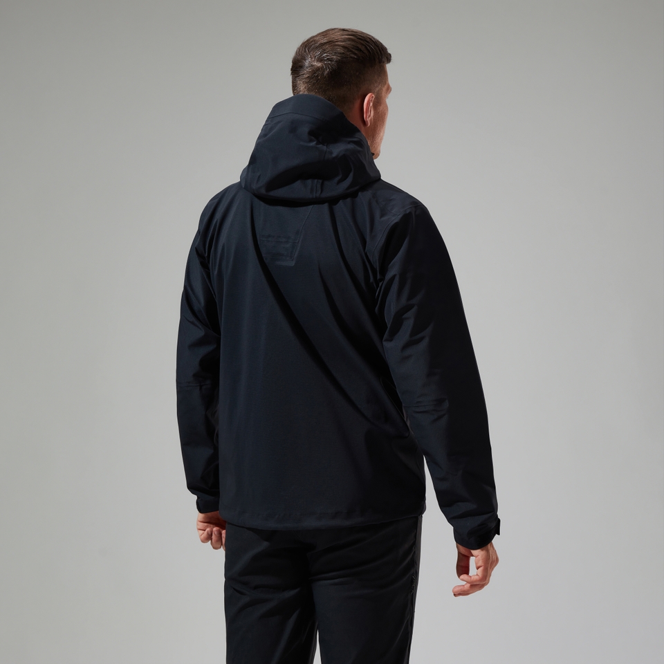 Wasserdichte Truda Flex Herren-Jacke Schwarz