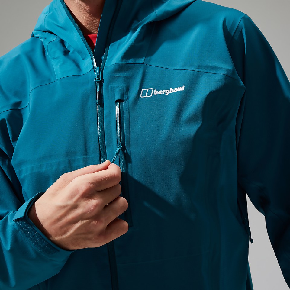 Truda Flex Waterproof Jacke für Herren - Dunkeltürkis
