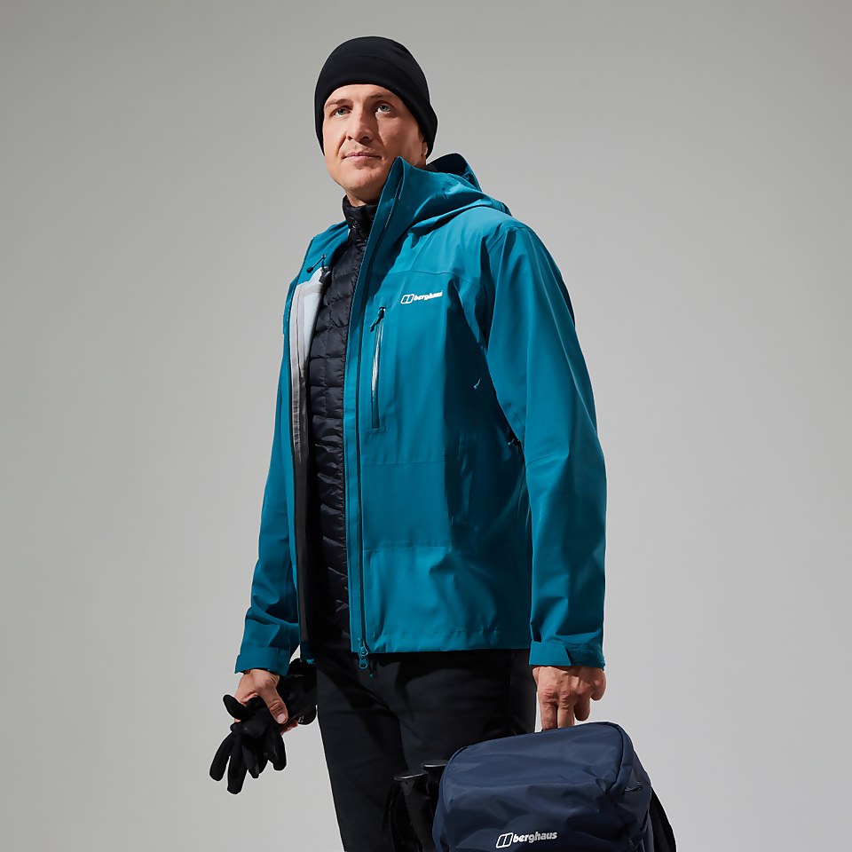Truda Flex Waterproof Jacke für Herren - Dunkeltürkis