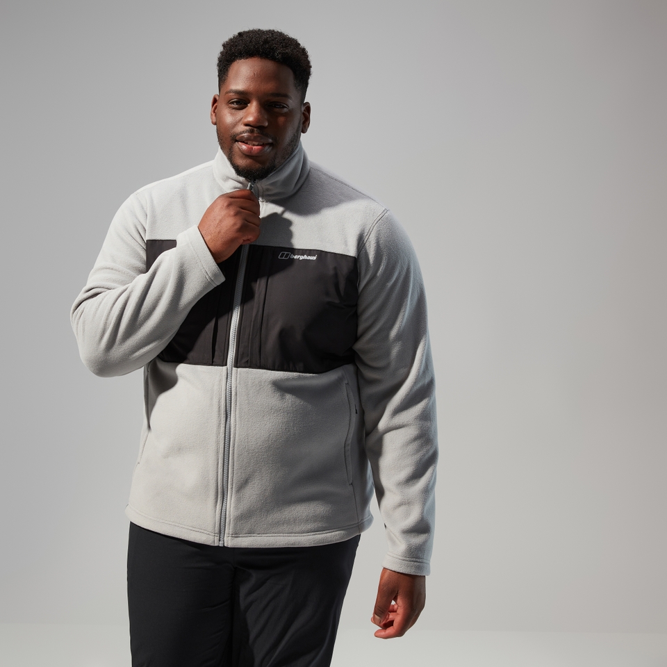 Prism Guide InterActive Polartec Fleecejacke für Herren Grau