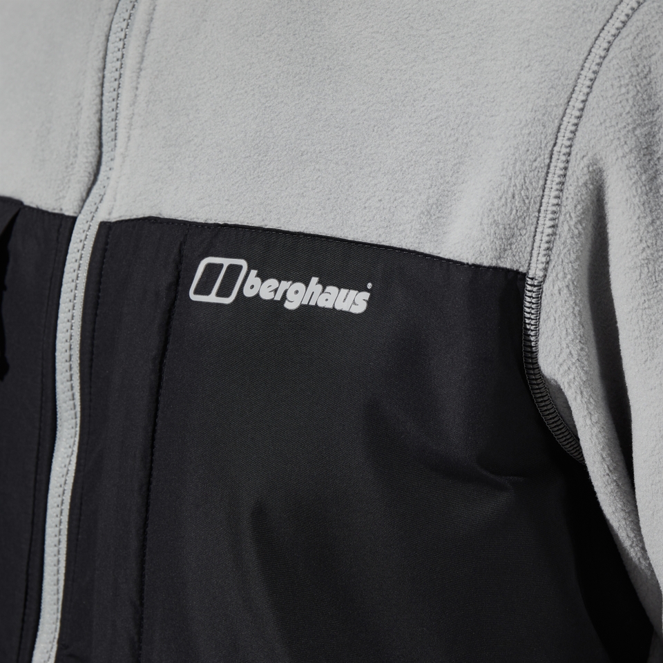 Prism Guide InterActive Polartec Fleecejacke für Herren Grau