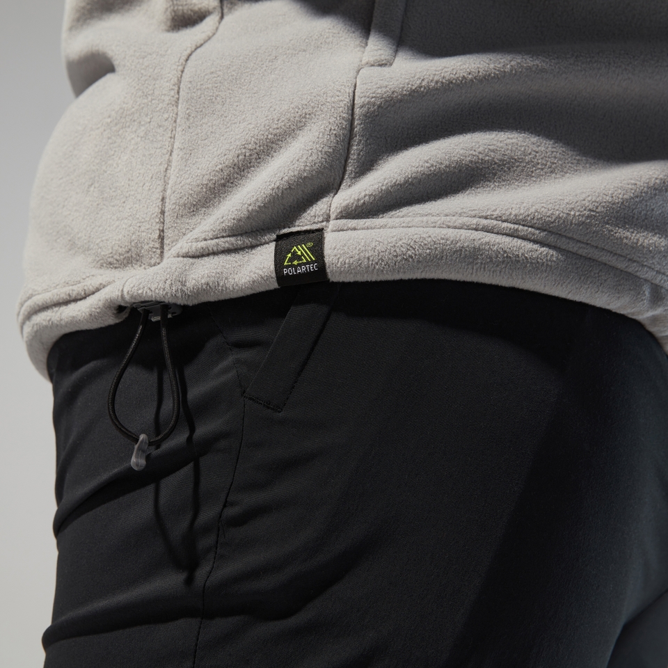 Prism Guide InterActive Polartec Fleecejacke für Herren Grau