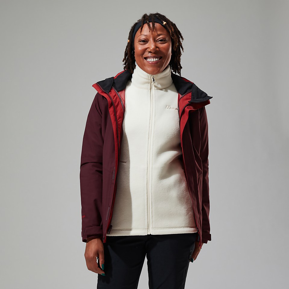Hillwalker InterActive Jacke für Damen - Rot/Lila