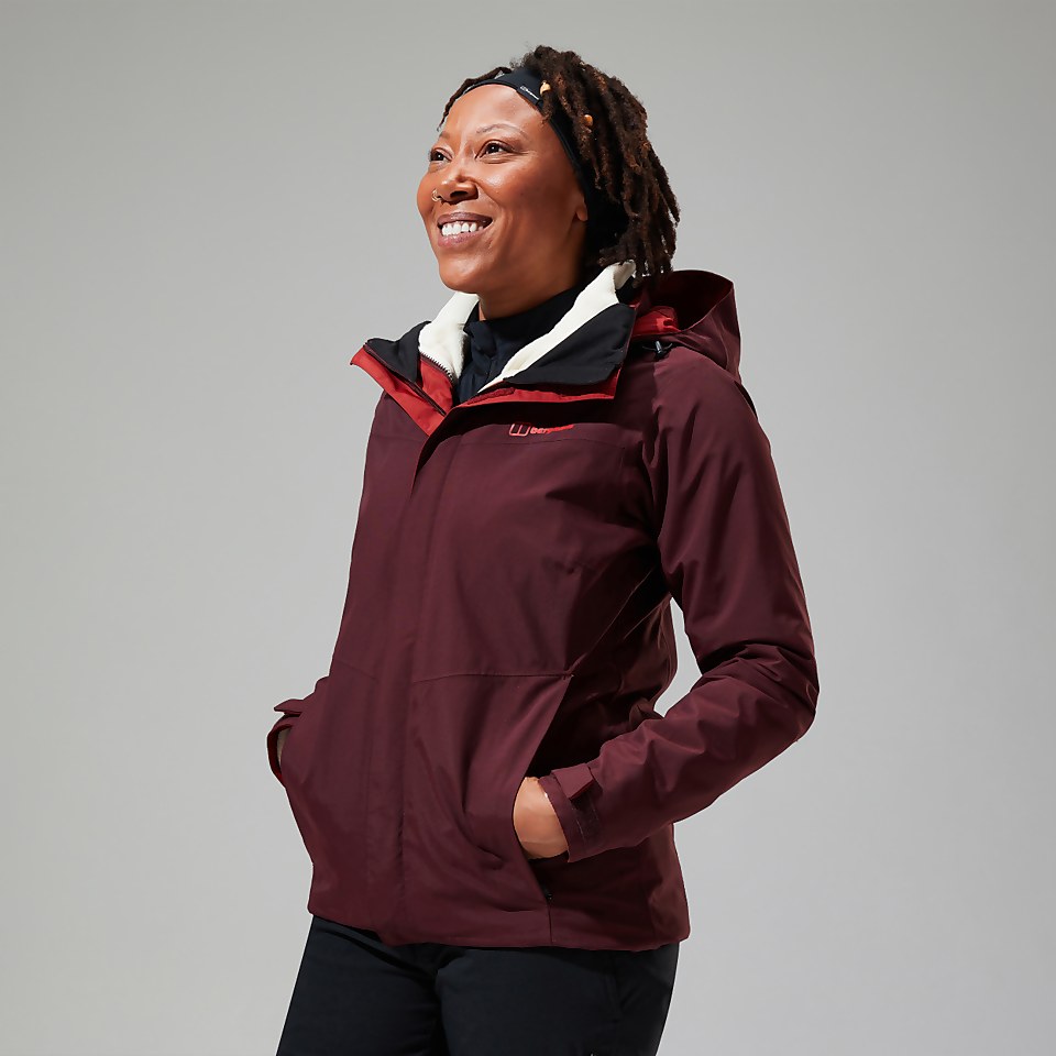 Hillwalker InterActive Jacke für Damen - Rot/Lila