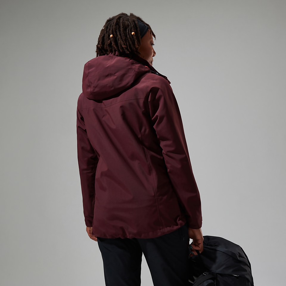 Hillwalker InterActive Jacke für Damen - Rot/Lila