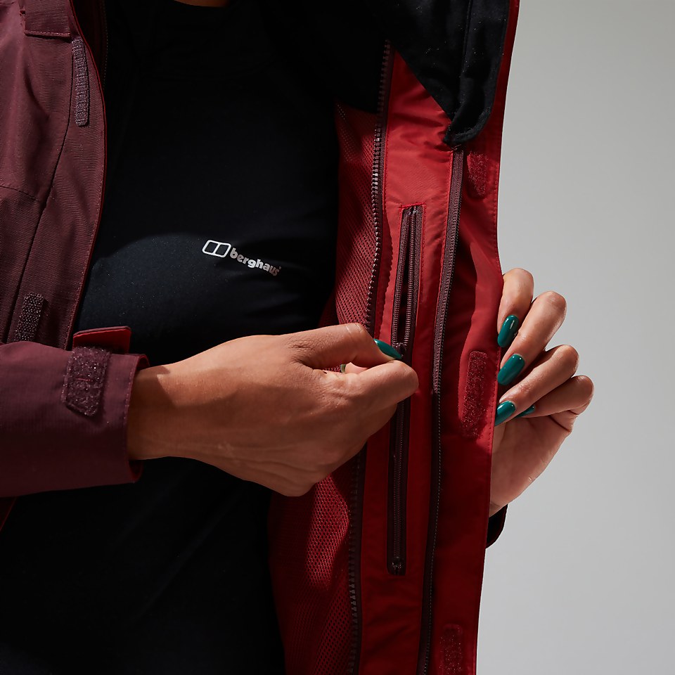 Hillwalker InterActive Jacke für Damen - Rot/Lila