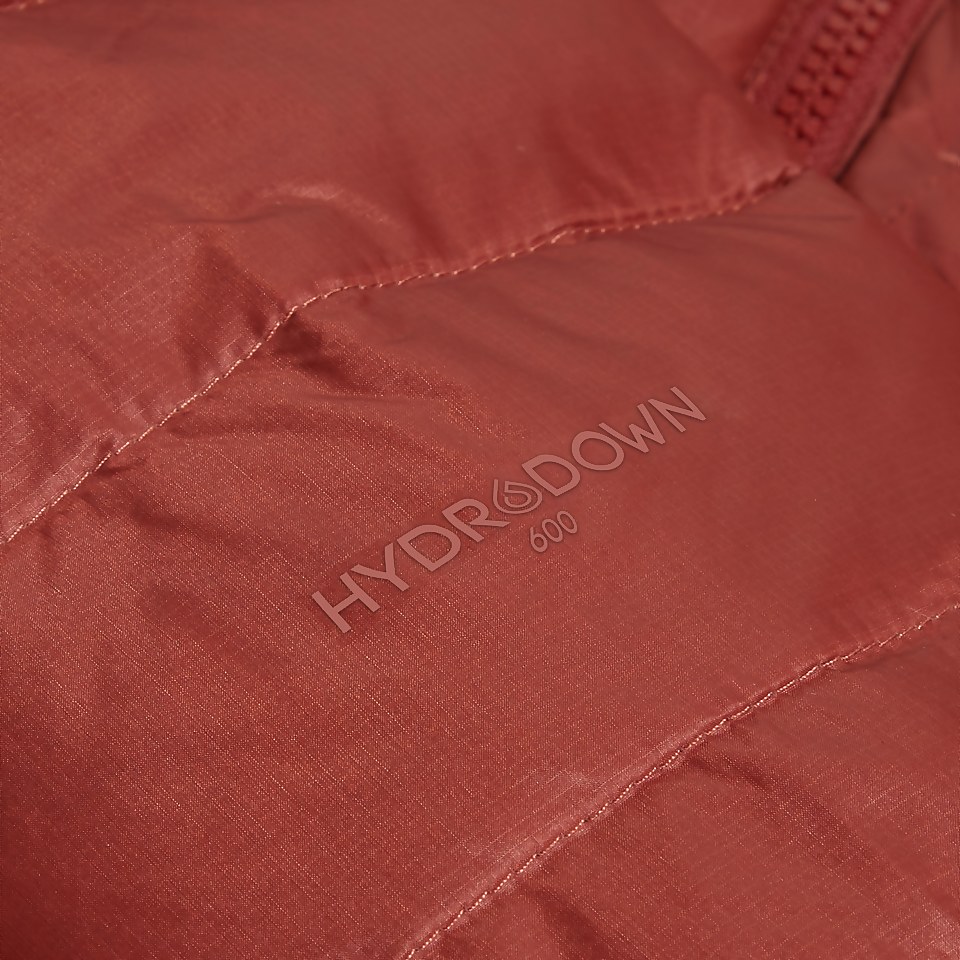 Silksworth Daunenjacke mit Kapuze für Herren - Rot