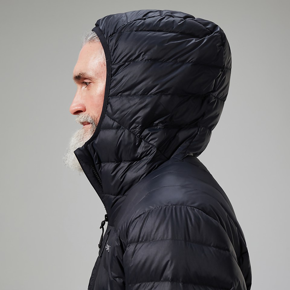 Men's Silksworth Hooded Down Insulated Jacket - Black