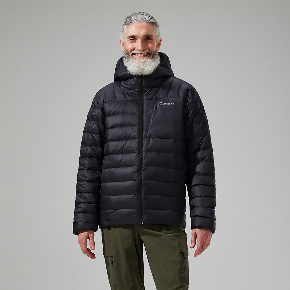 Men's Silksworth Hooded Down Insulated Jacket - Black