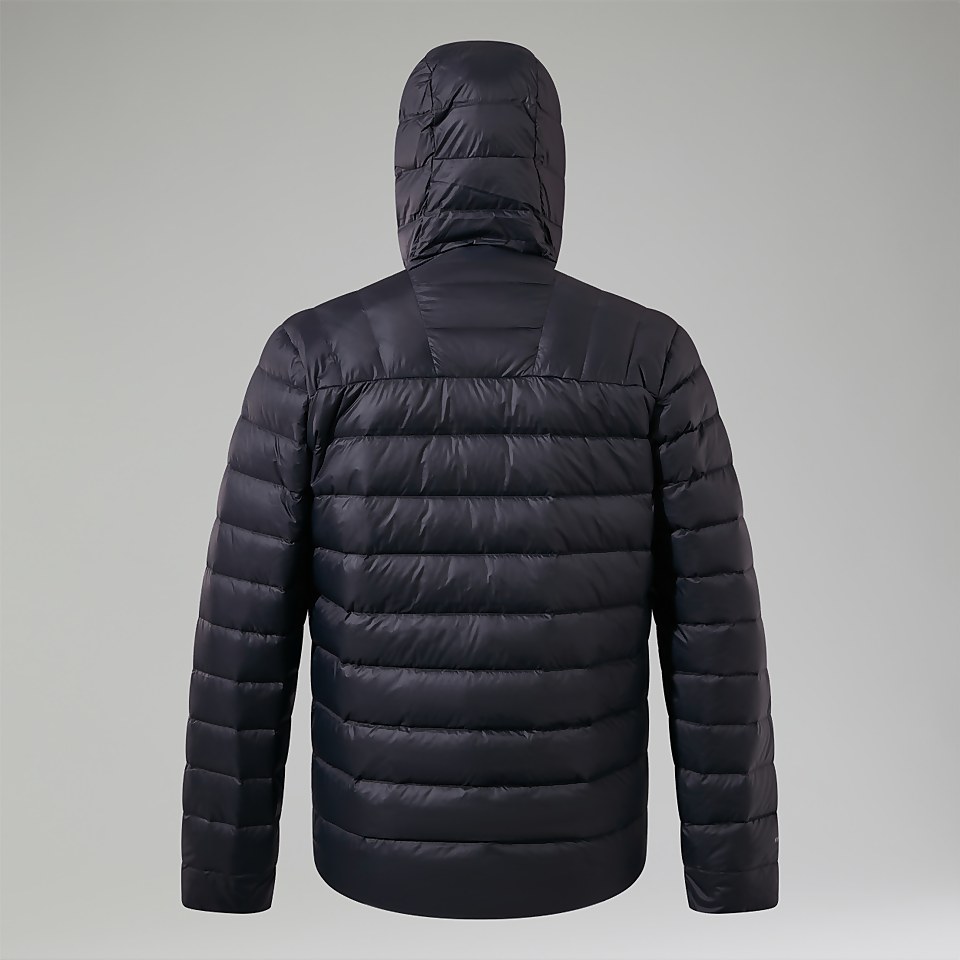 Men's Silksworth Hooded Down Insulated Jacket - Black