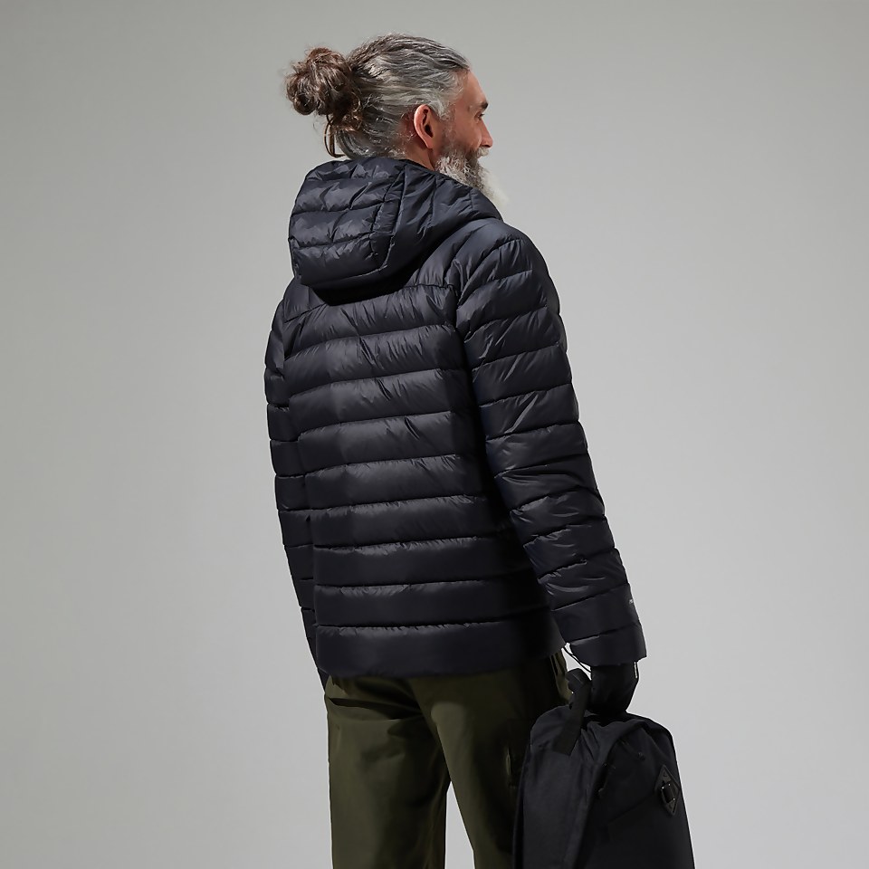 Men's Silksworth Hooded Down Insulated Jacket - Black