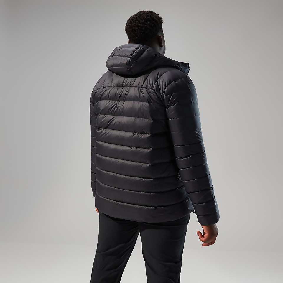 Men's Silksworth Hooded Down Insulated Jacket - Black