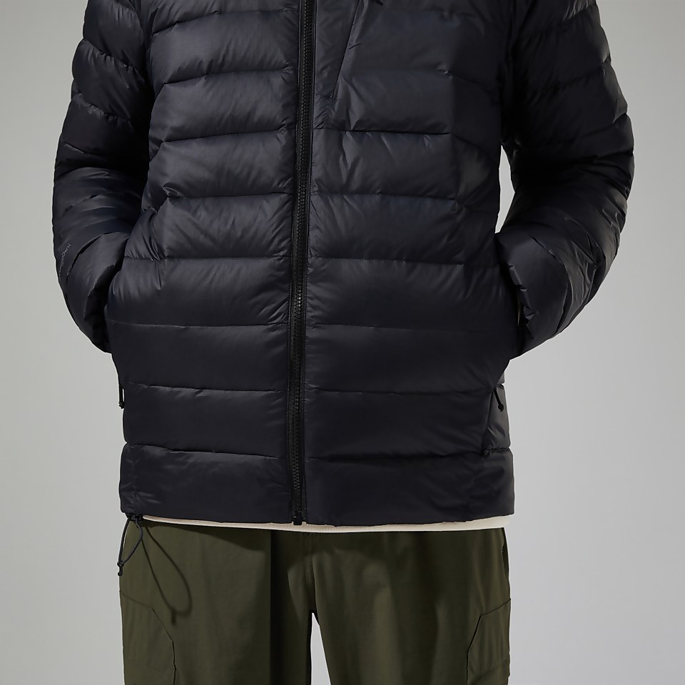 Men's Silksworth Hooded Down Insulated Jacket - Black