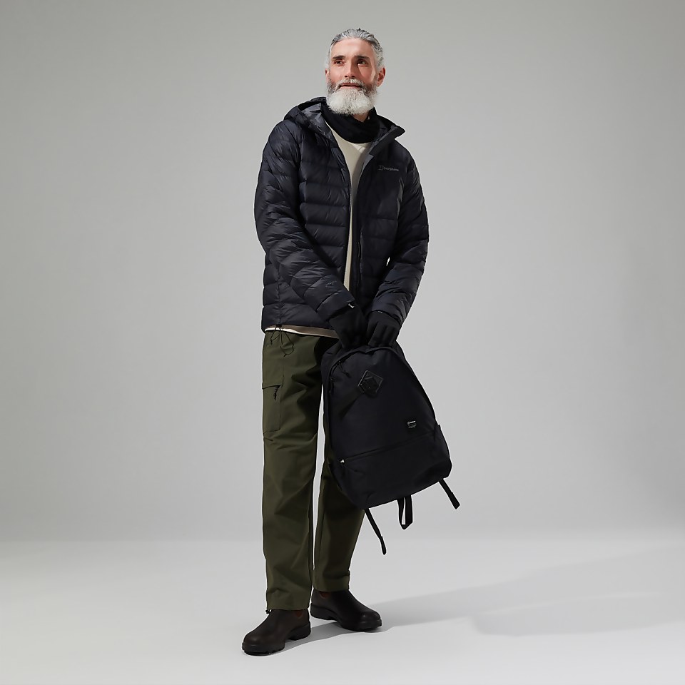 Men's Silksworth Hooded Down Insulated Jacket - Black