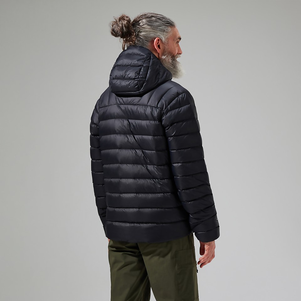 Men's Silksworth Hooded Down Insulated Jacket - Black