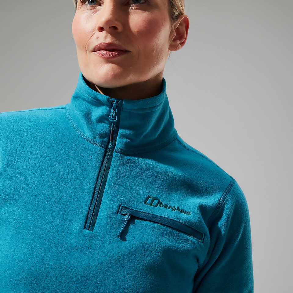 Women's Prism 2.0 Micro Half Zip Polartec® Fleece - Turquoise