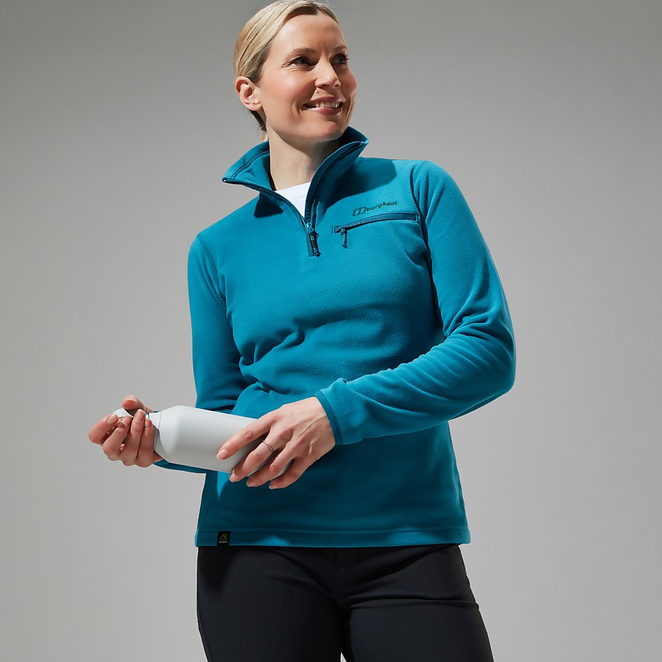 Women's Prism 2.0 Micro Half Zip Polartec® Fleece - Turquoise