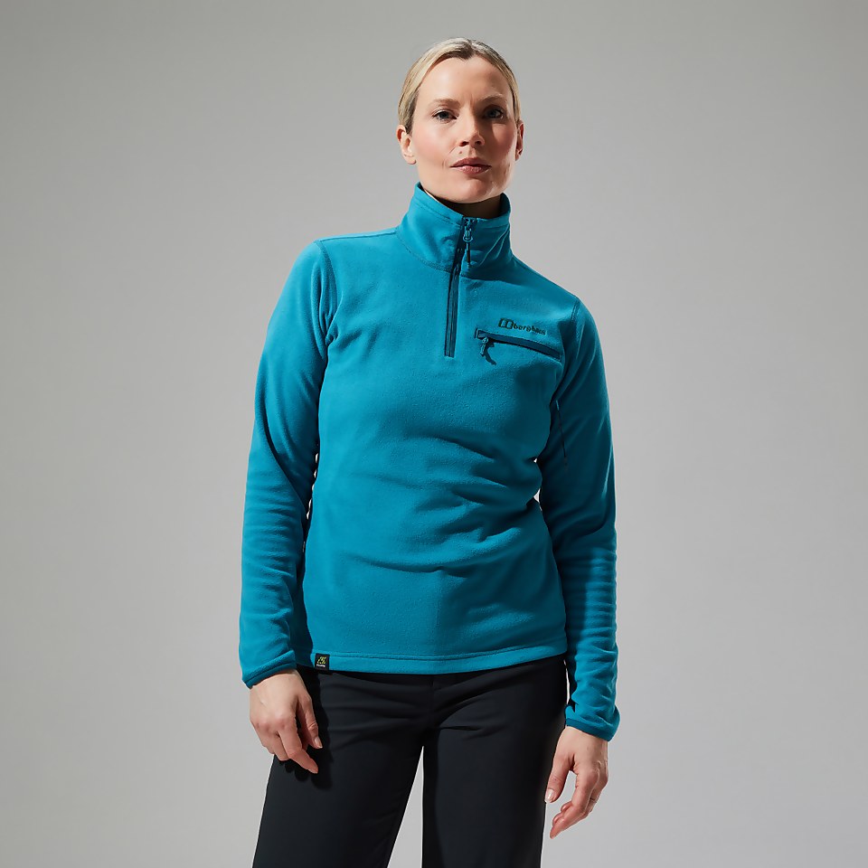 Women's Prism 2.0 Micro Half Zip Polartec® Fleece - Turquoise