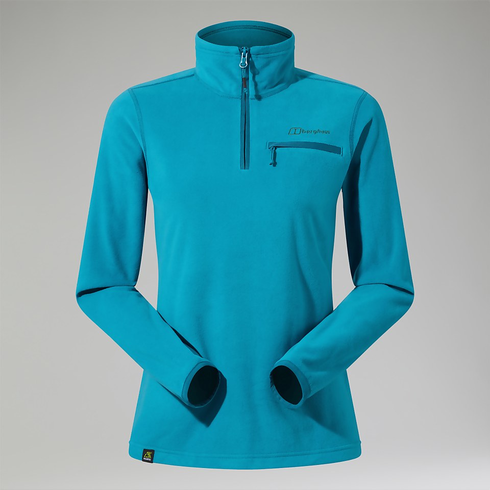 Women's Prism 2.0 Micro Half Zip Polartec® Fleece - Turquoise