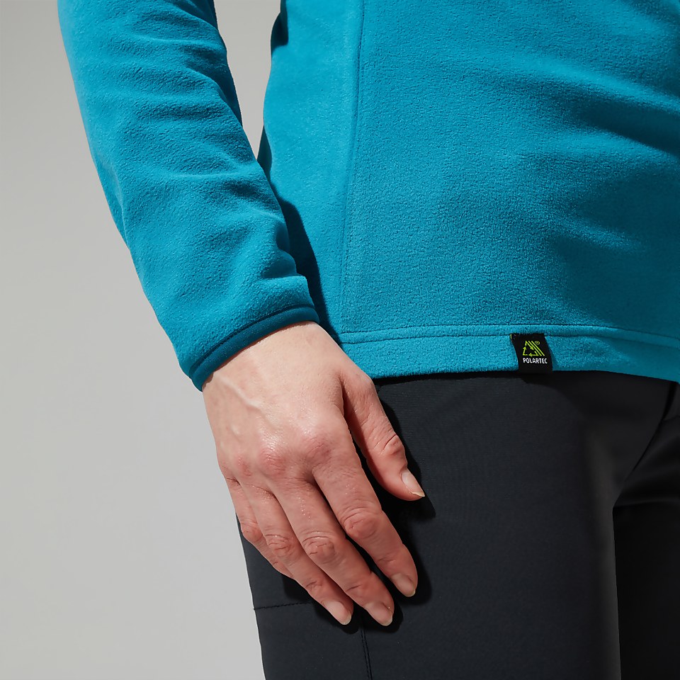 Women's Prism 2.0 Micro Half Zip Polartec® Fleece - Turquoise