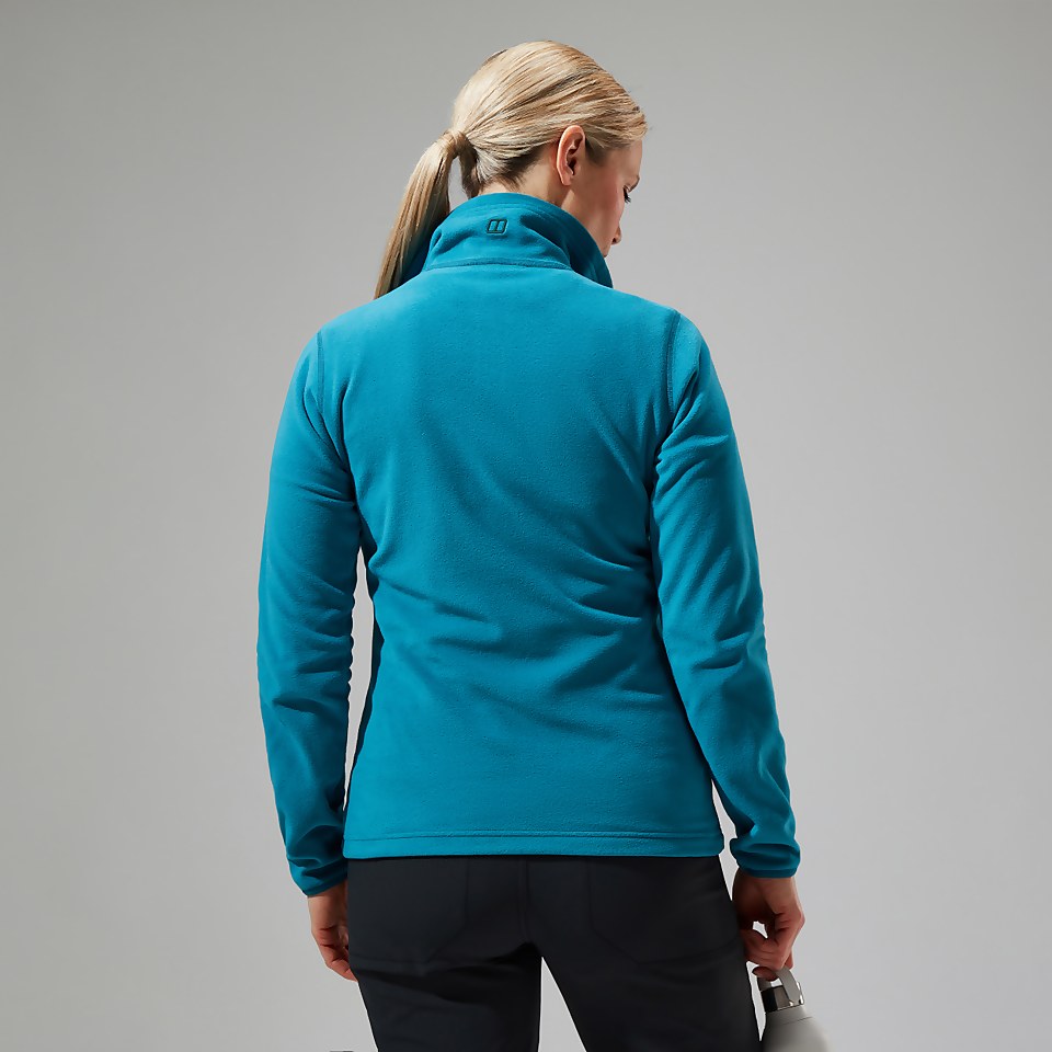 Women's Prism 2.0 Micro Half Zip Polartec® Fleece - Turquoise