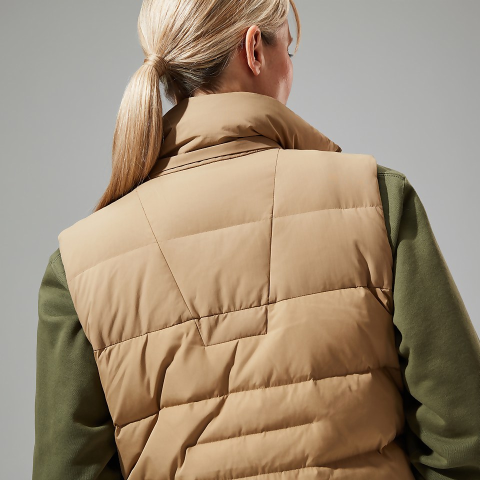 Women's Embo 4in1 Down Insulated Long Jacket - Natural