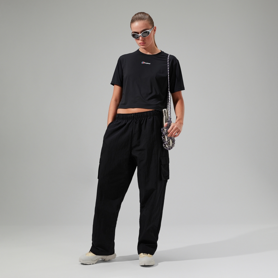 Women's Wayside Boxy Short Sleeve Tech Tee Black