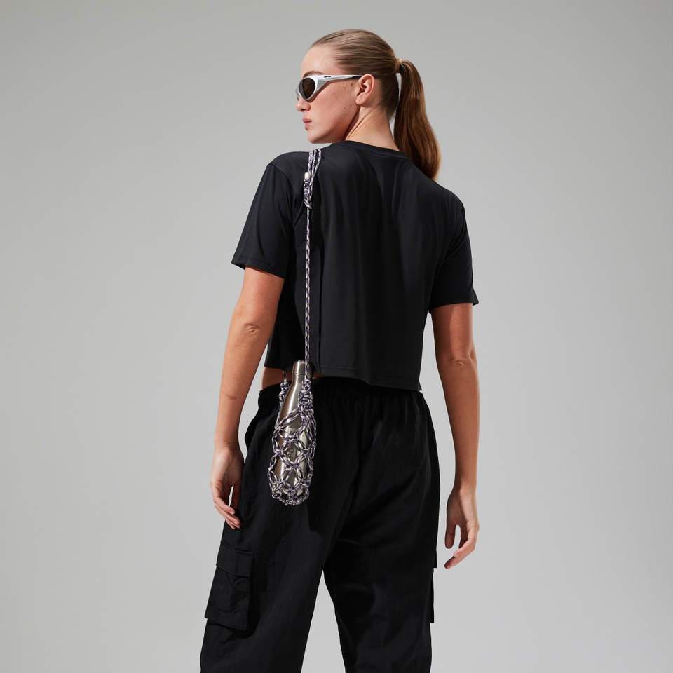 Women's Wayside Boxy Short Sleeve Tech Tee Black