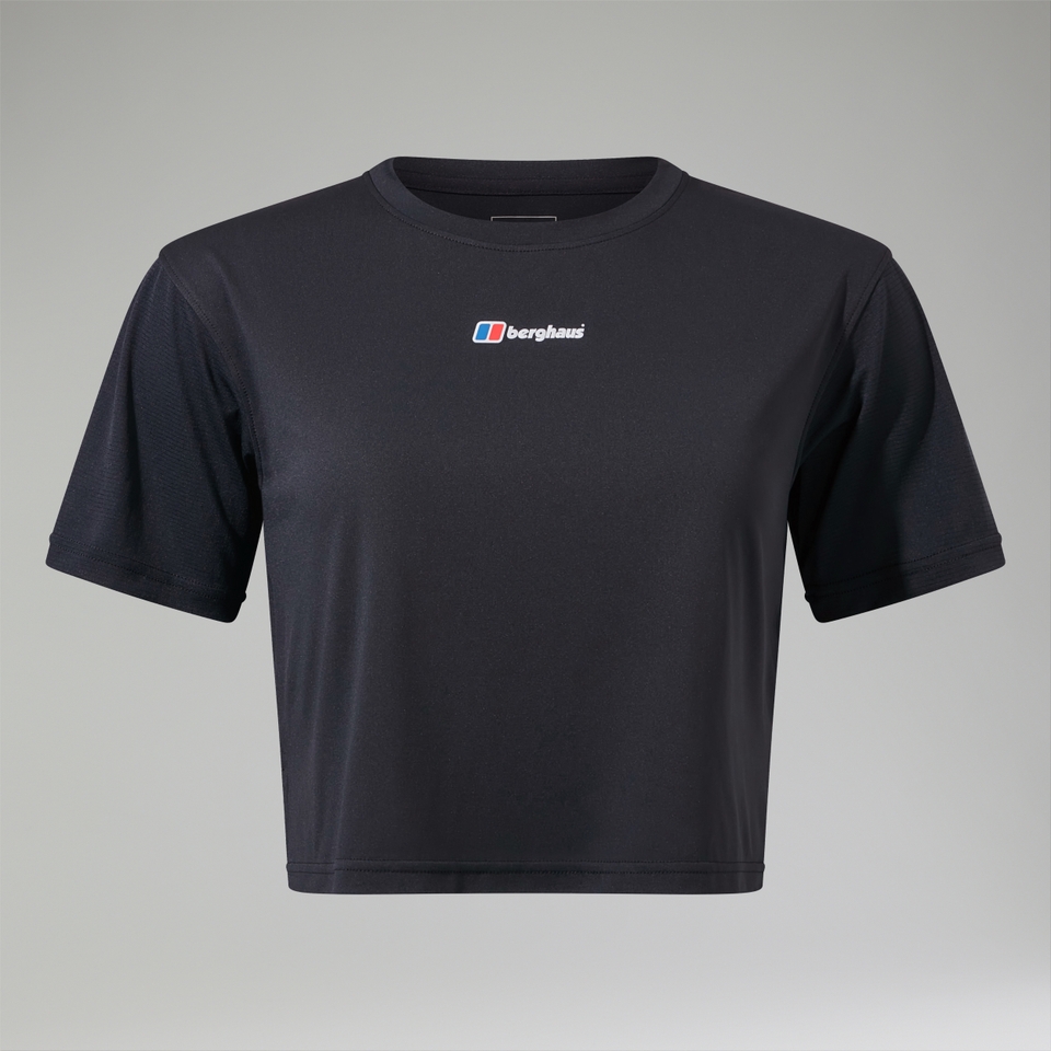 Women's Wayside Boxy Short Sleeve Tech Tee Black