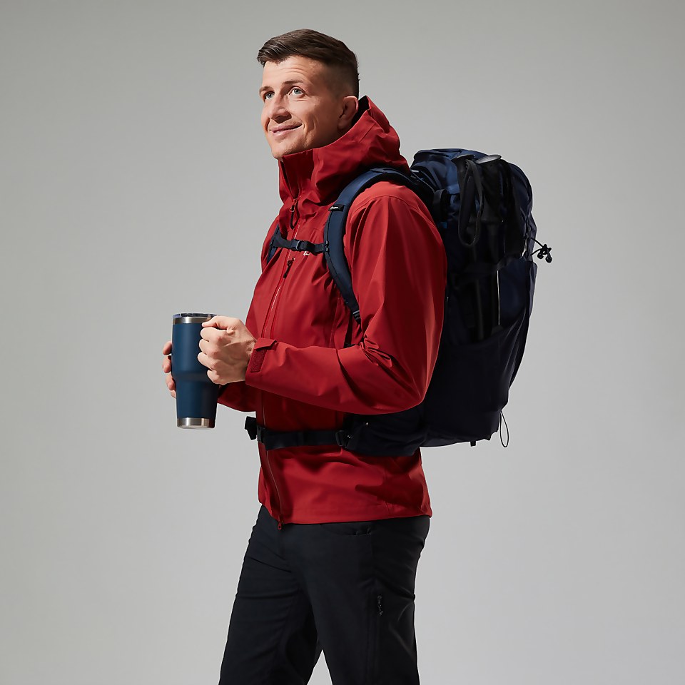 Truda Flex Waterproof Jacke für Herren - Dunkelrot