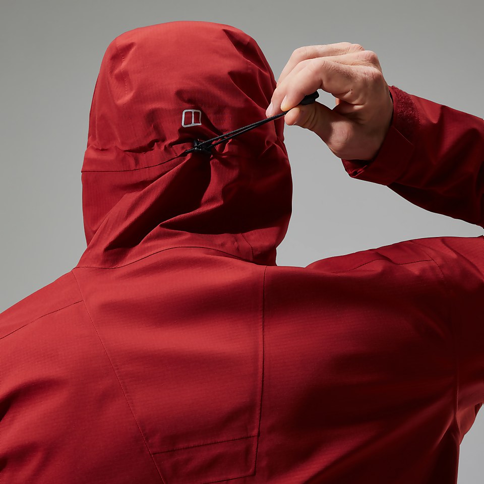 Truda Flex Waterproof Jacke für Herren - Dunkelrot
