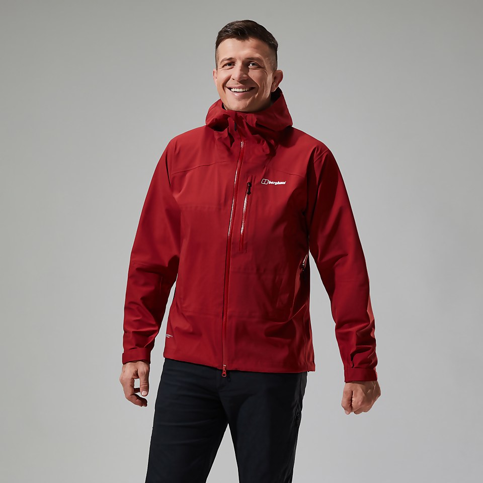 Truda Flex Waterproof Jacke für Herren - Dunkelrot