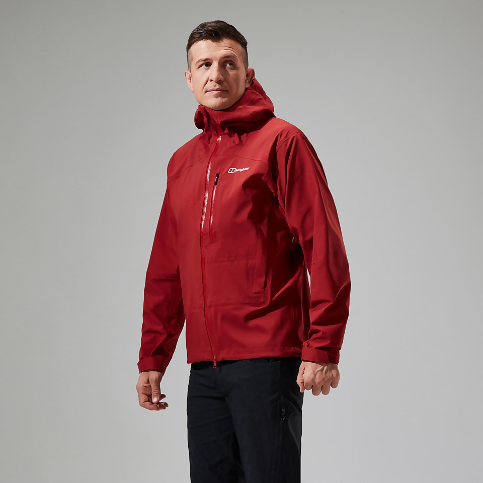 Truda Flex Waterproof Jacke für Herren - Dunkelrot