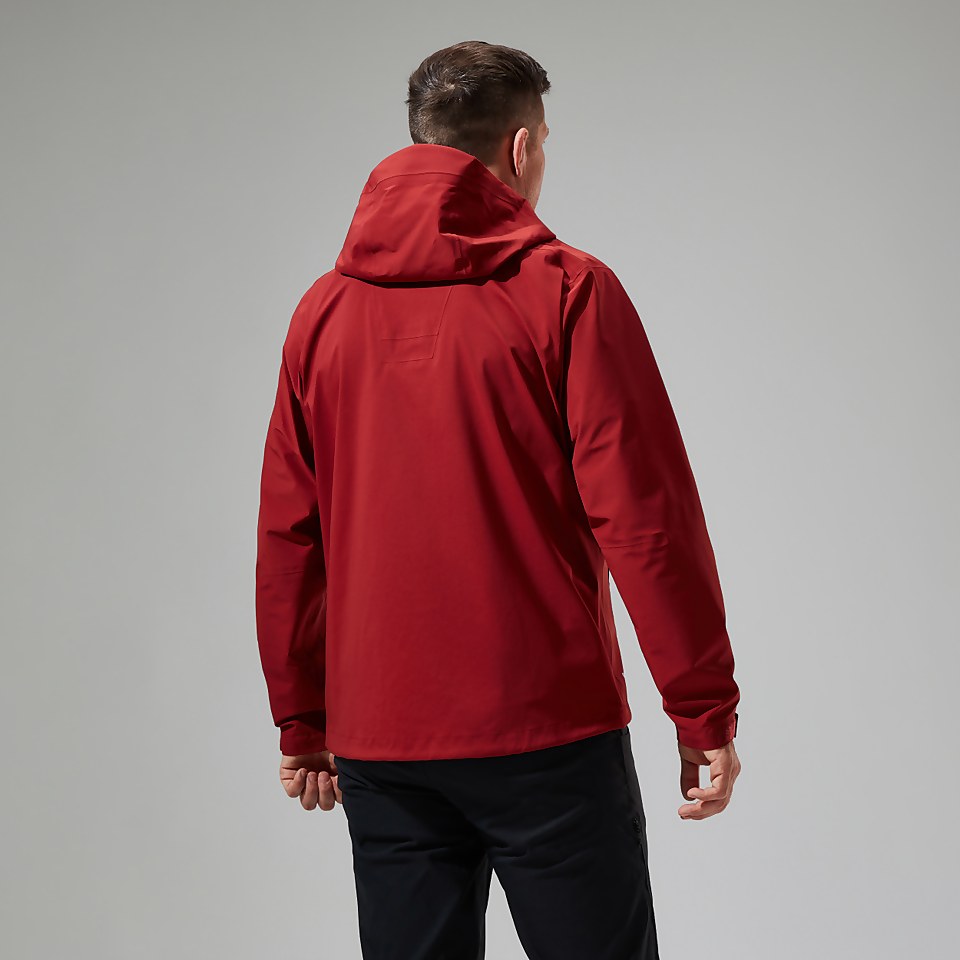 Truda Flex Waterproof Jacke für Herren - Dunkelrot