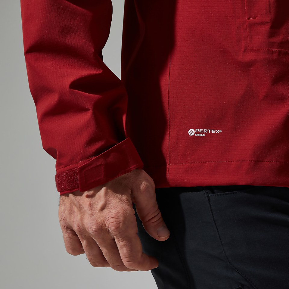 Truda Flex Waterproof Jacke für Herren - Dunkelrot