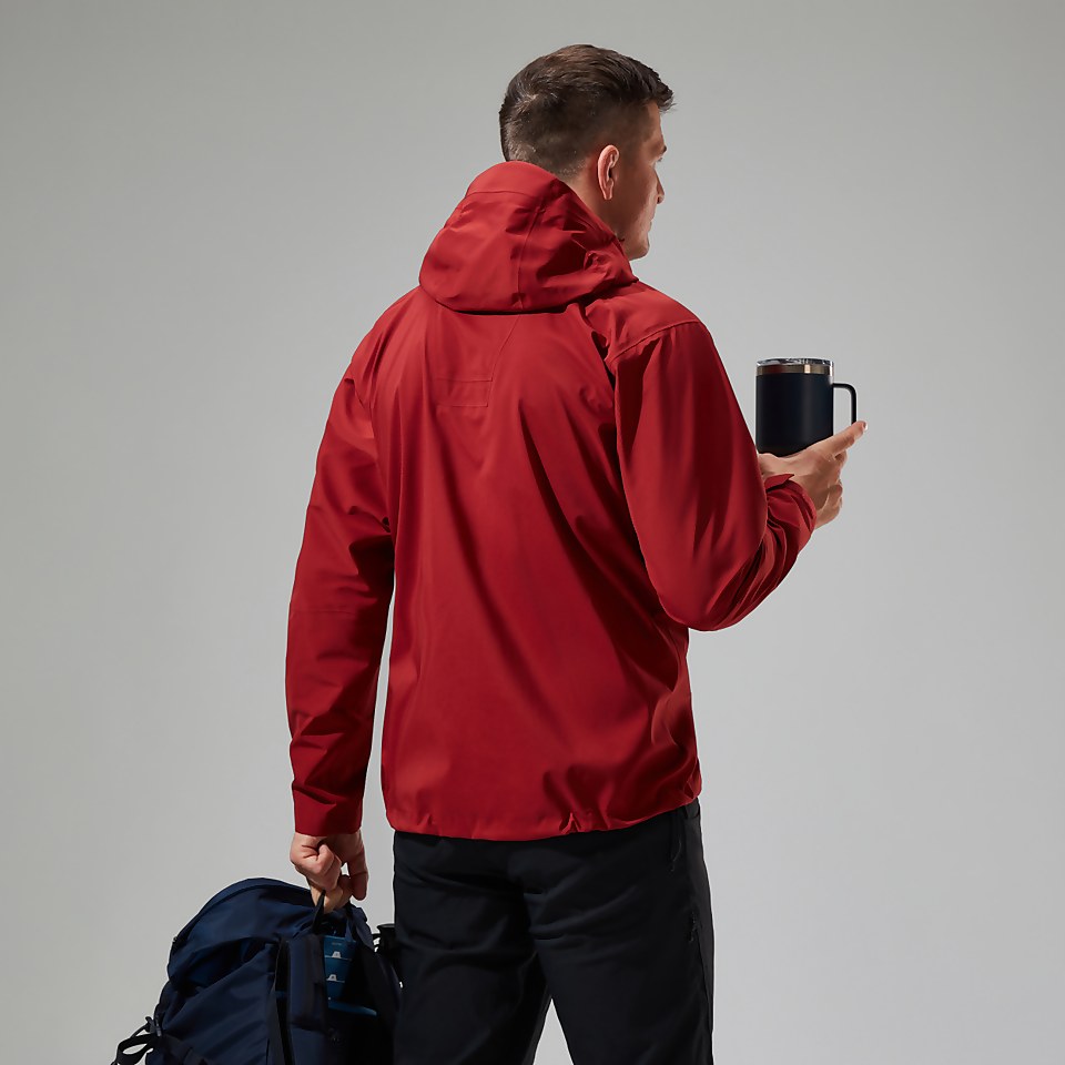 Truda Flex Waterproof Jacke für Herren - Dunkelrot