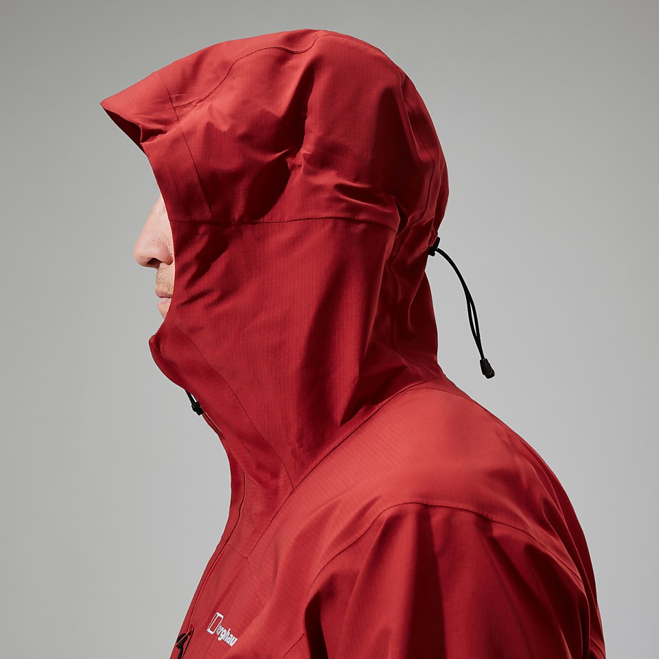 Truda Flex Waterproof Jacke für Herren - Dunkelrot