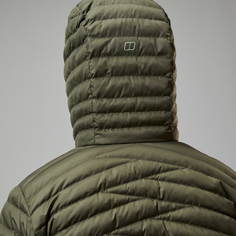 Women's Nula Micro Synthetic Insulated Long Jacket - Green