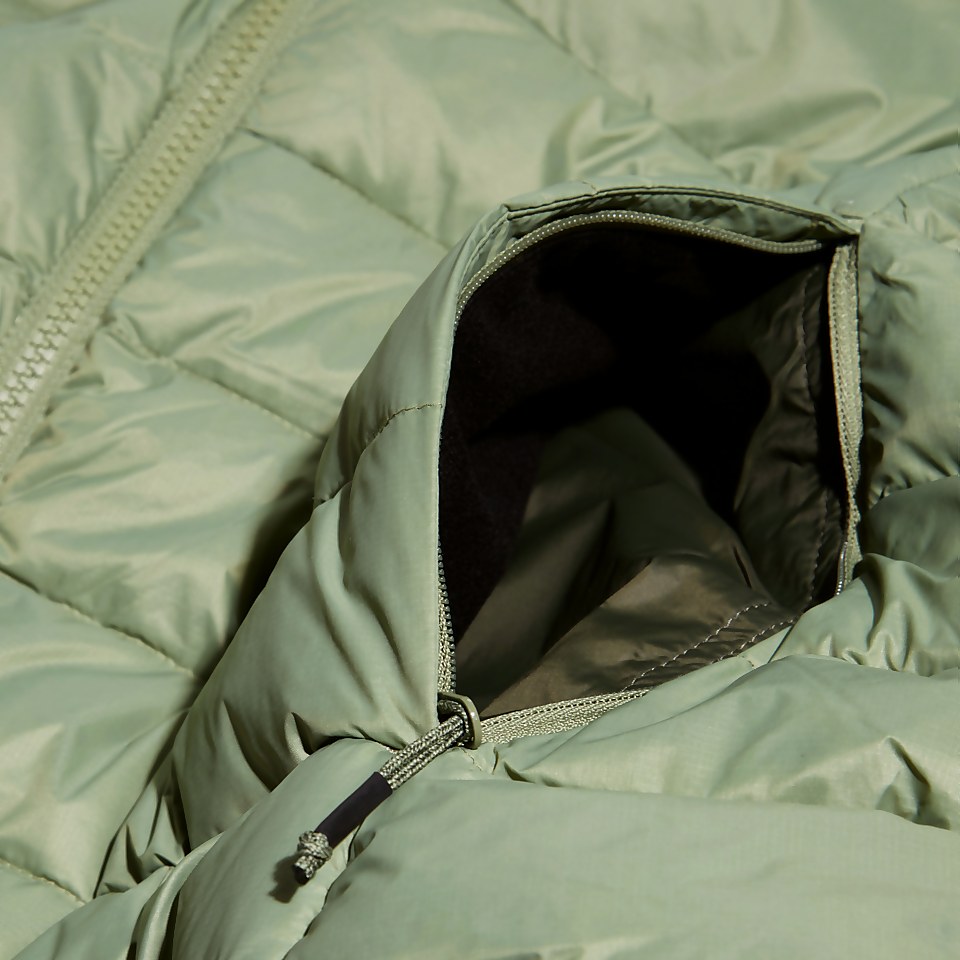 Silksworth Daunenjacke mit Kapuze für Damen - Grün