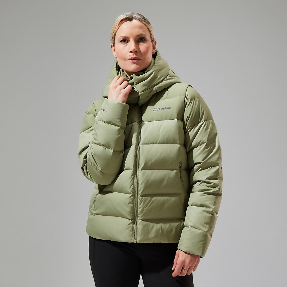 Women's Embo 4in1 Down Insulated Jacket - Green