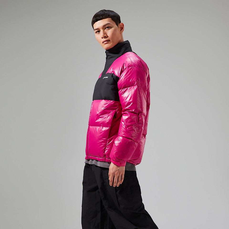 Unisex Arkos Reflect Down Insulated Jacket - Pink/Black