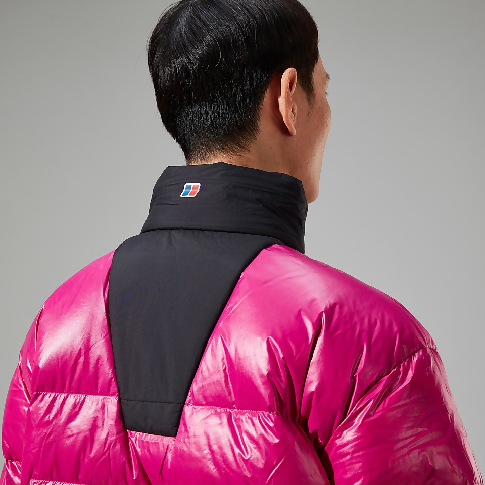 Unisex Arkos Reflect Down Insulated Jacket - Pink/Black