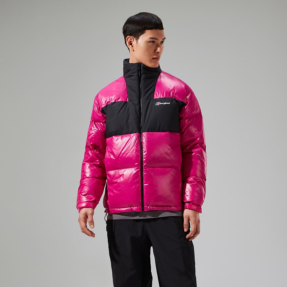 Unisex Arkos Reflect Down Insulated Jacket - Pink/Black