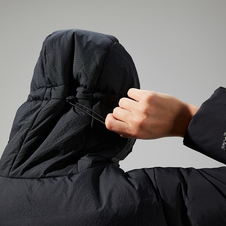 Women's Saffren Hooded Down Insulated Jacket - Black