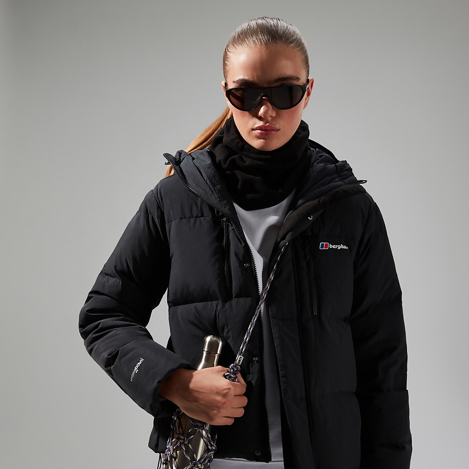 Women's Saffren Hooded Down Insulated Jacket - Black