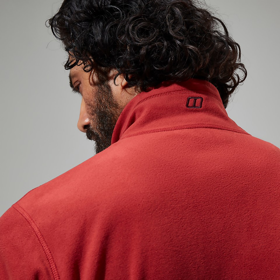 Men's Prism Micro Half Zip Polartec® Fleece - Red